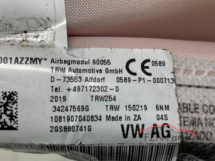 VW Polo 2G Dakairbag links