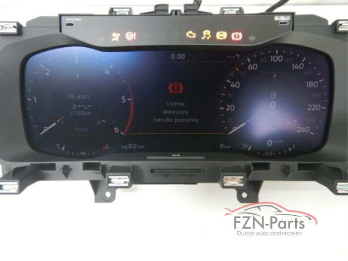 VW Golf 7 E-Golf Digitale Teller Kilometerteller Virtual cockpit