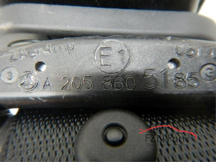 Mercedes-Benz C-Klasse W205 Gordel Links-achter