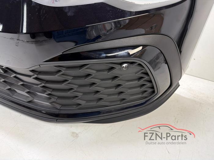 VW Golf 8 5H GTI GTD GTE Voorbumper LC9X Zwart