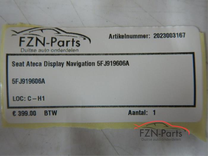 Seat Terraco 5FJ Navi navigatie display