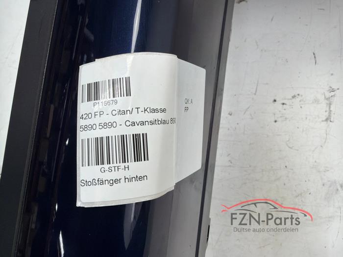 Mercedes-Benz W420 Achterbumper Blauw Compleet 6PDC