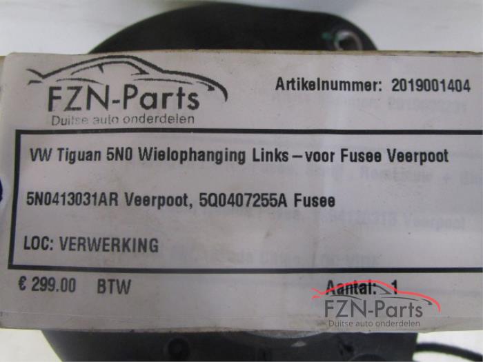 VW Tiguan 5NO Wielophanging Links-voor