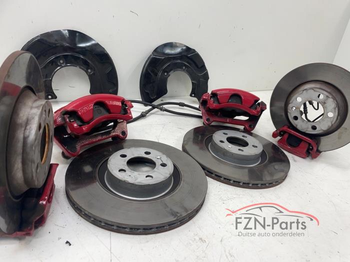 VW Polo 2G Rem remmen set voor + achter compleet