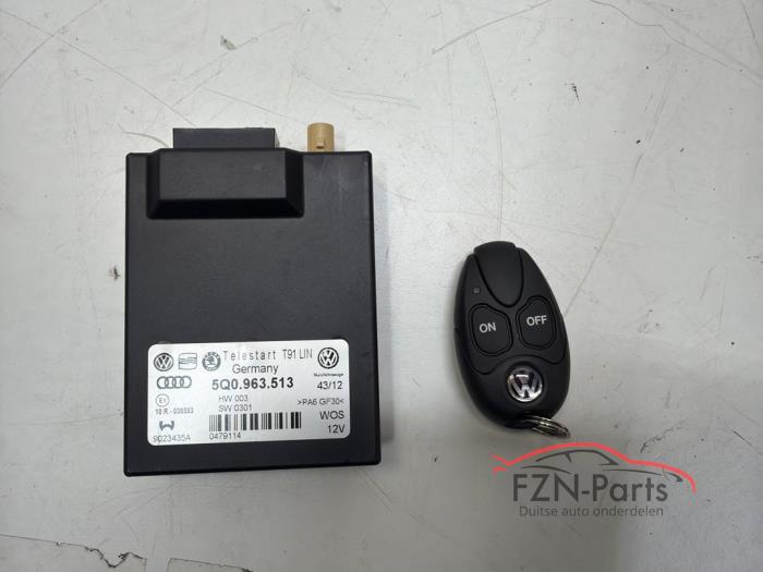 VW Golf 7 Standkachel compleet met afstandbedieinig 1.4 TSI