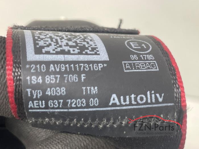 VW Up Gordel Rechts voor