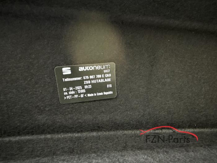 Seat Ateca Hoedenplank NIEUW 575867769E