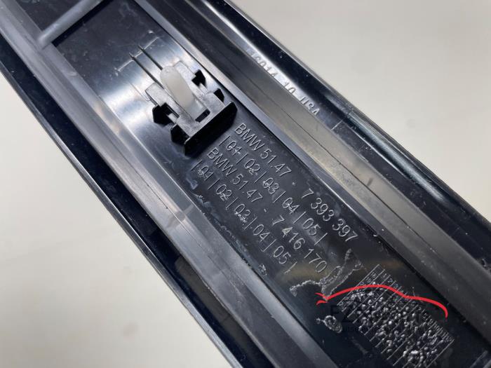 BMW X3 G01 Instaplijsten voorzijde links rechts