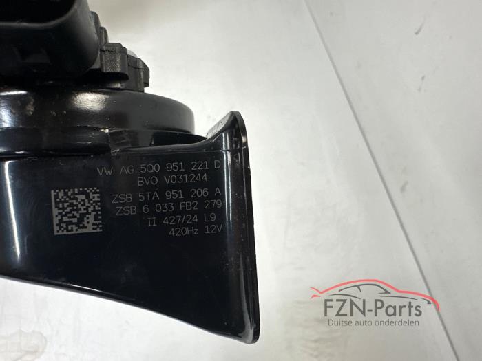 VW Touran 5TA Claxon zonder houder