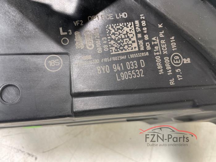 Audi A3 8Y Facelift Koplamp Links