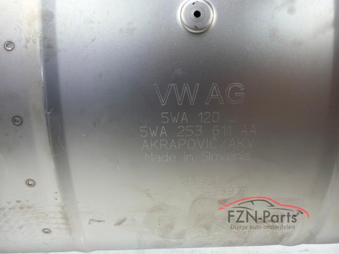 VW T-Roc R Facelift Uitlaat Akrapovic Compleet