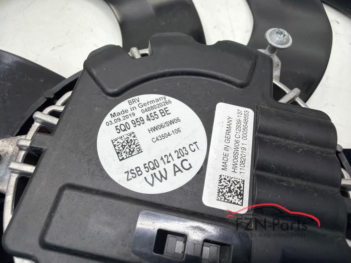 VW Golf 7 Fan Ventilator