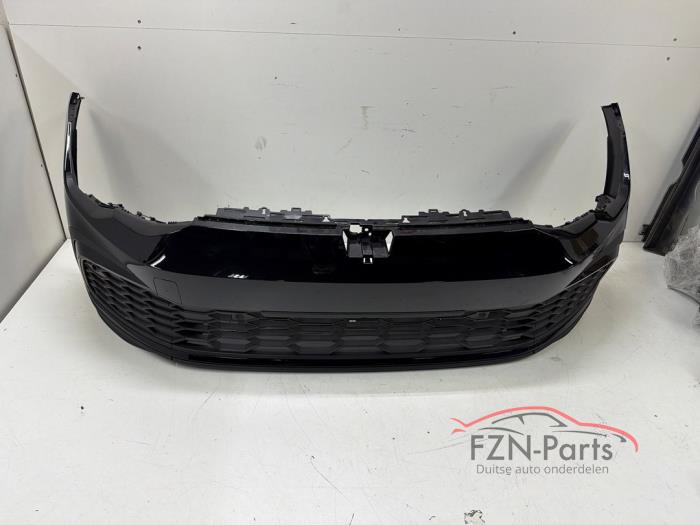 VW Golf 8 5H GTI GTD GTE Voorbumper LC9X Zwart