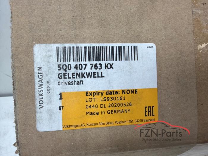 VW T-Roc 2GA Aandrijfas Links-voor