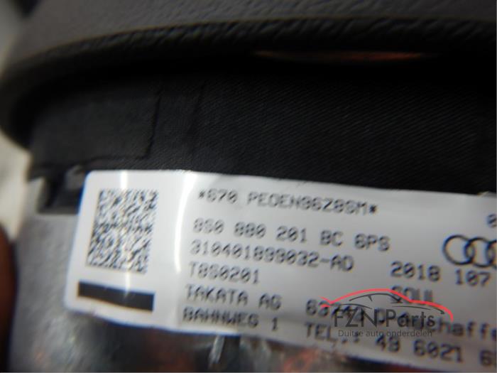 Audi TT 8S Stuurairbag stuur airbag