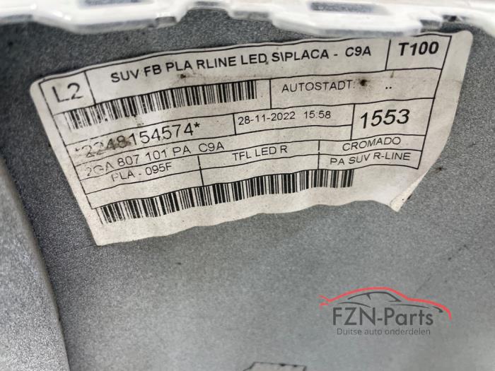 VW T-Roc Facelift R-Line Voorbumper 6PDC LC9A