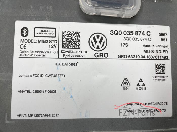 VW Navigatie module multi media