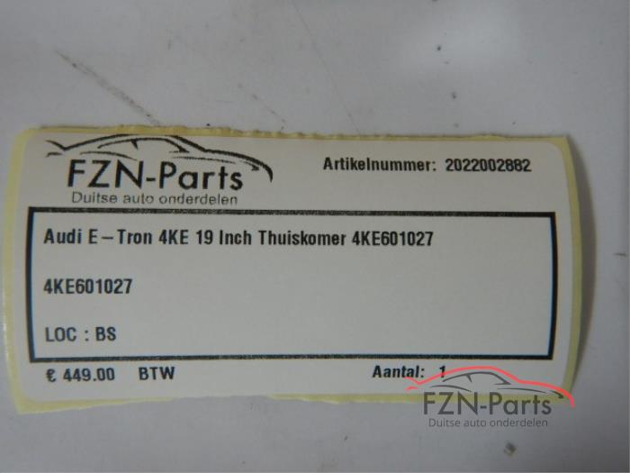 Thuiskomer Audi E-Tron (23826156)
