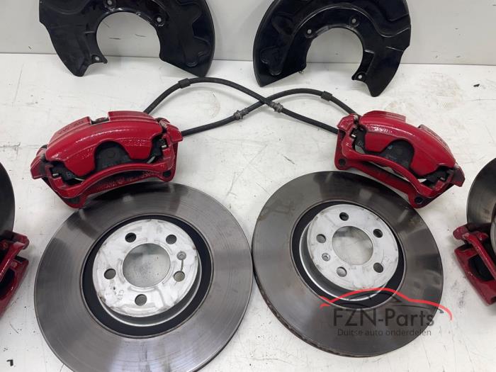 VW Polo 2G Rem remmen set voor + achter compleet