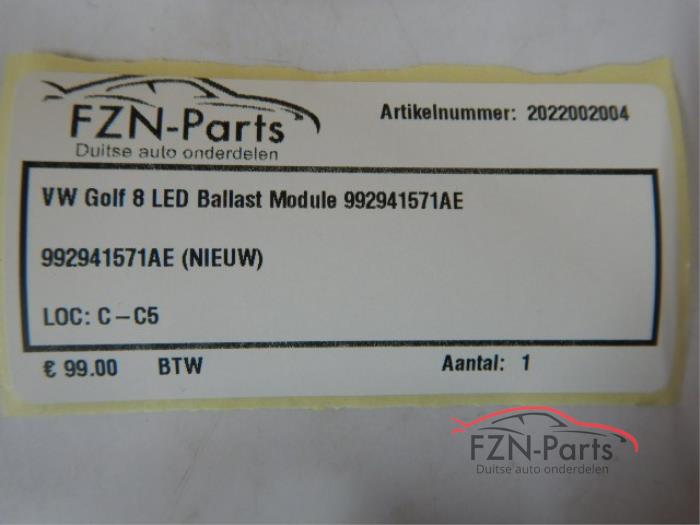 VW Golf 8 LED Ballast Module