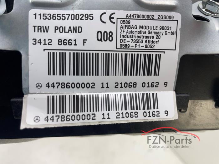 Mercedes-Benz W447 Vito Bijrijdersairbag Dashboard