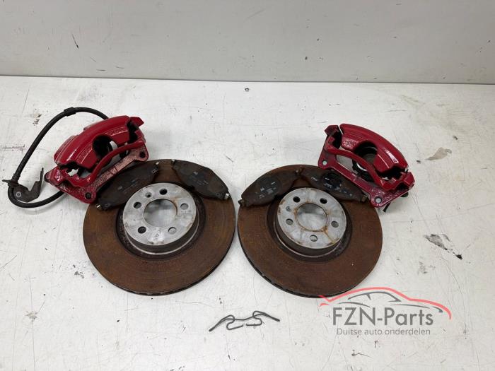 VW Polo 2G Rem schijf + klauwen + Blokken compleet voorzijde
