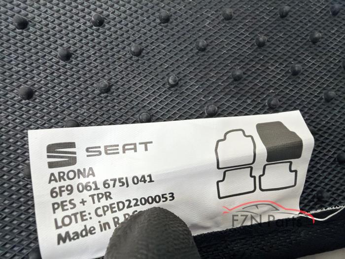 Seat Arona 6F9 vloer mat matten set compleet