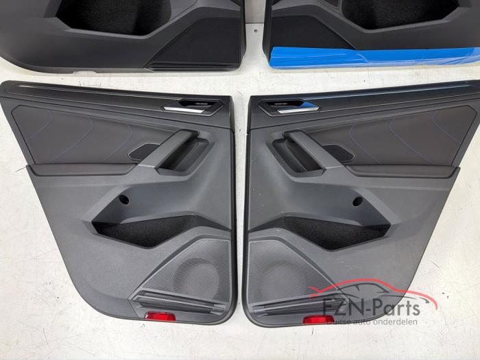 VW Tiguan 5NA Facelift R Deurpanelen Leer Engels Deurpanelen verlicht