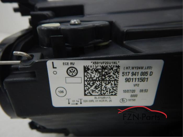 VW Golf Sportsvan Facelift Halogeen H7 Koplamp Links