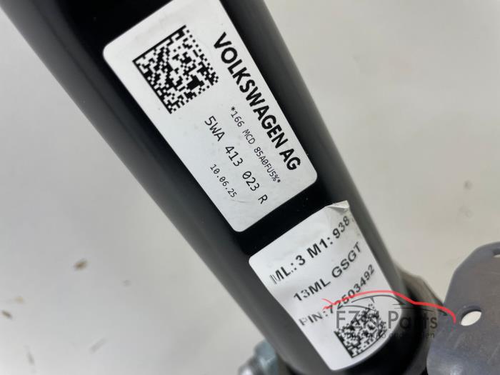 VW Golf 8 Wielophanging Veerpoot fusee Links-voor