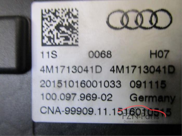Audi Q7 4M Schakelmechaniek versnellingspook Met inleg