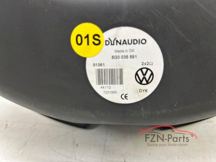 VW Golf 7 Dynaudio Subwoofer
