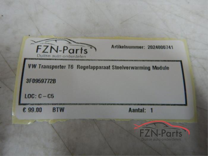 VW Transporter T6 stoelverwarming module