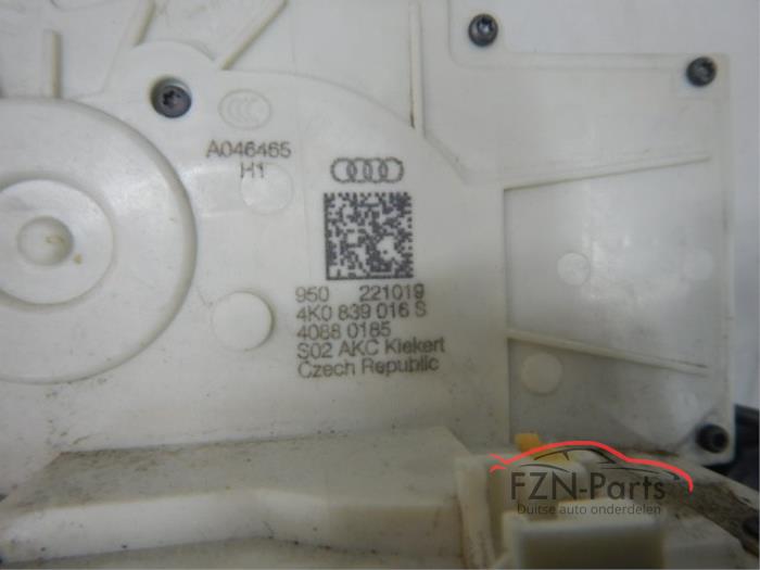 Audi A7 4K Servosluiting Soft close Set Voor+achter