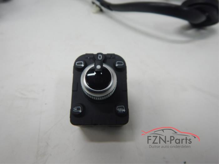 Audi A4 8W Spiegel set links rechts inklapbaar wit