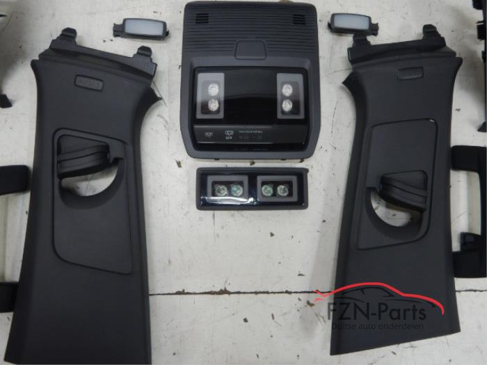 VW Golf 8 Variant Zwart Hemeldelen set compleet