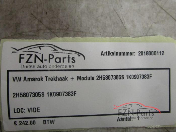VW Amarok Trekhaak+module