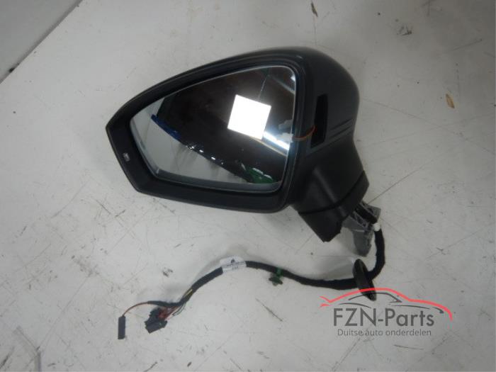 VW Tiguan 5NA Spiegel Links Inklap+Side (Zij,Buitenspiegel)