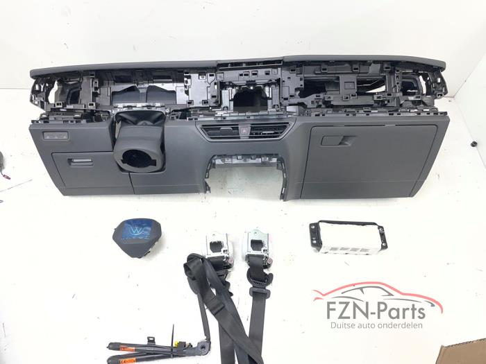 VW Tayron 57L Dashboard Airbagset Head Up display Leer Leder