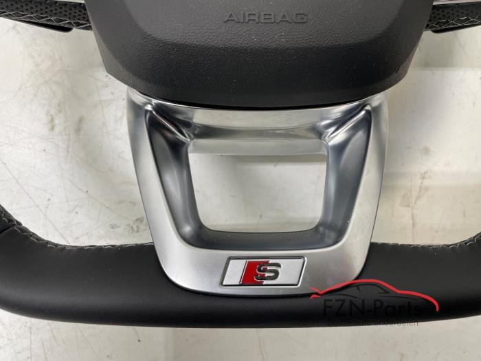 Audi Q7 Q8 4M0 4M8 Stuur stuurwiel met airbag S-Line MF+VIEW+F1