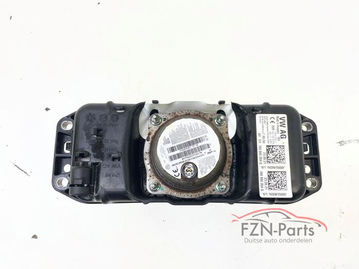 VW Touareg 760 Bijrijders passagiers airbag dashboard