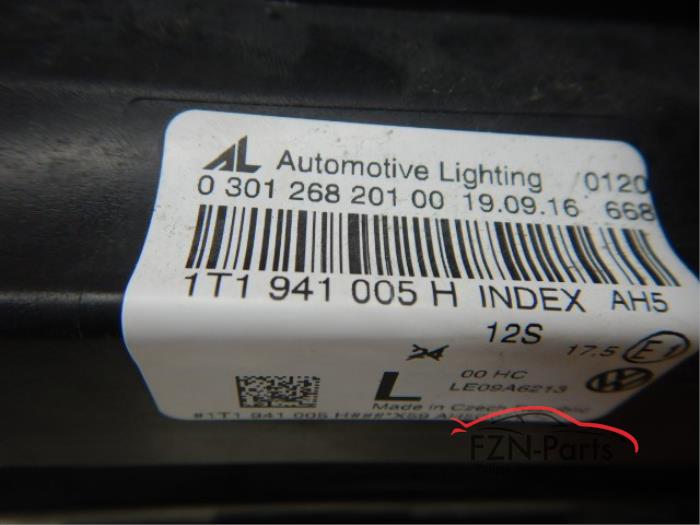 VW Touran 1T0 koplamp H7 Halogeen Links