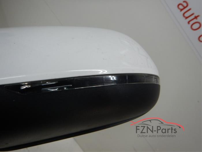 Audi A5 8T zij buiten spiegel links Wit