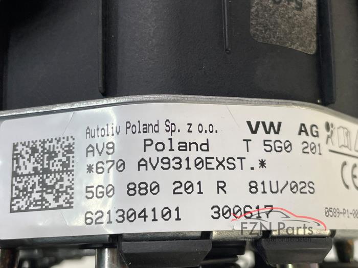 VW Golf 7 5G Stuur airbag stuurwiel
