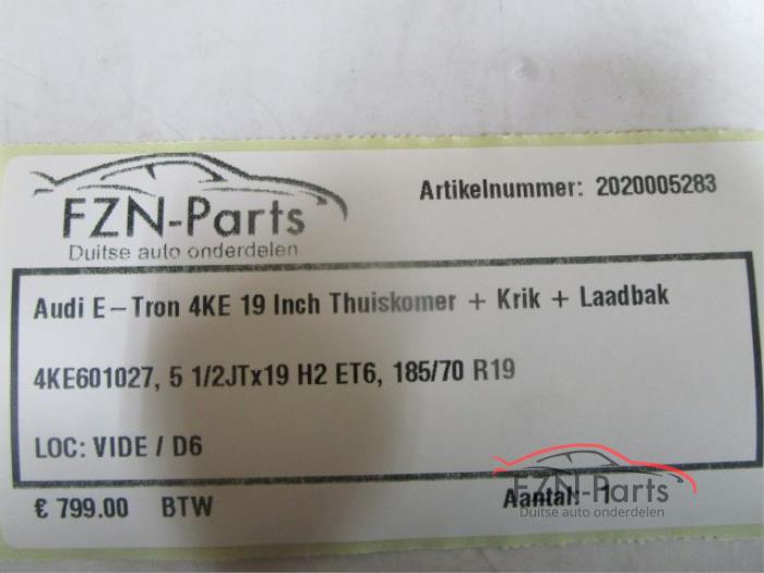 Thuiskomer Audi E-Tron (22729690)