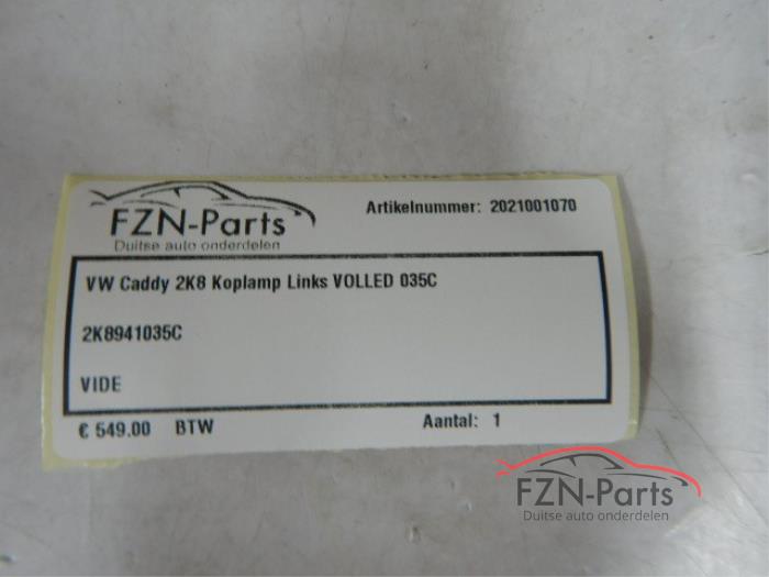 VW Caddy 2K8 Koplamp Links VOLLED