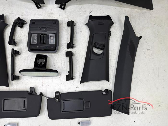 VW Tiguan 571 Hemel delen bekleding stijlen Zwart Pano