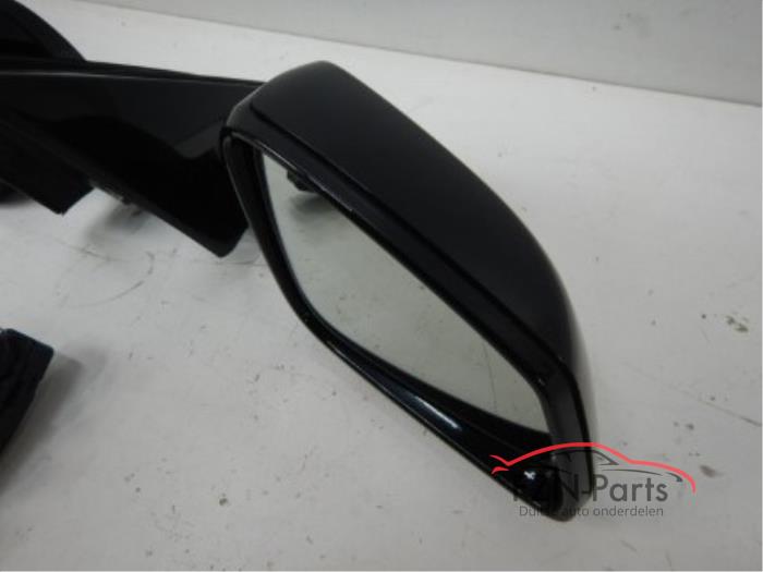 BMW 5-Serie F10 Zij buiten spiegel set Inklapbaar zwart