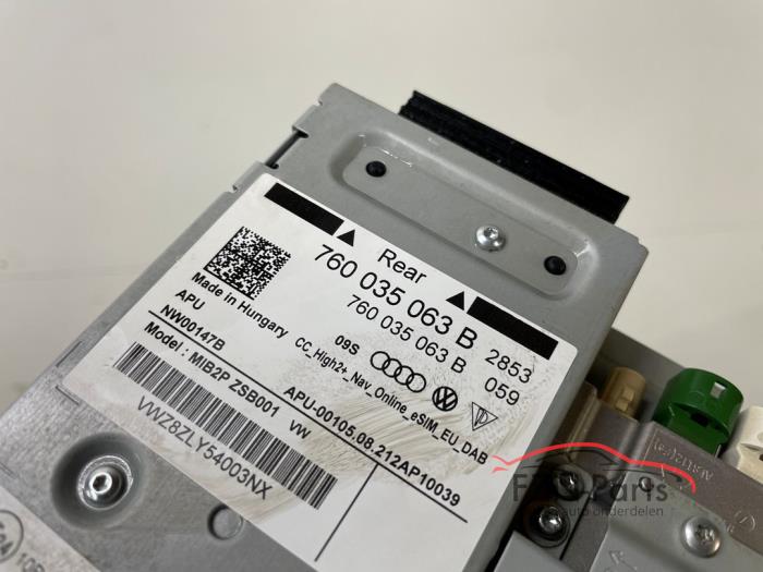 VW Touareg 760 Navi navigatie module regelapparaat