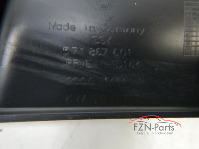 VW Tiguan 571 Achterklep bekleding satijnzwart